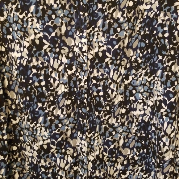 Elementz Button Front Blouse - Picture 5 of 8